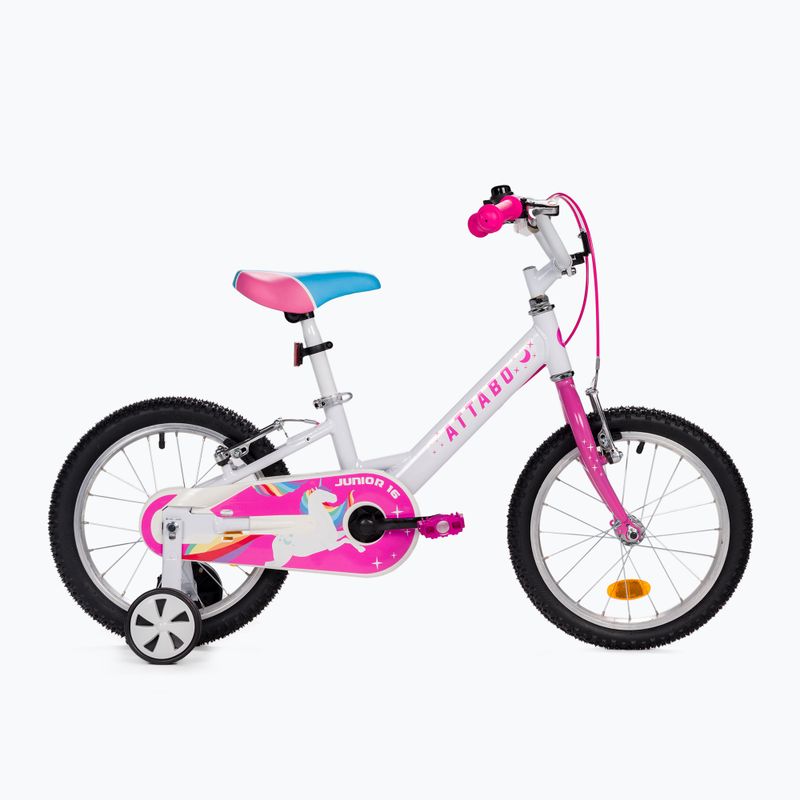 Bicicletă pentru copii ATTABO Junior 16 roz AKB-16B