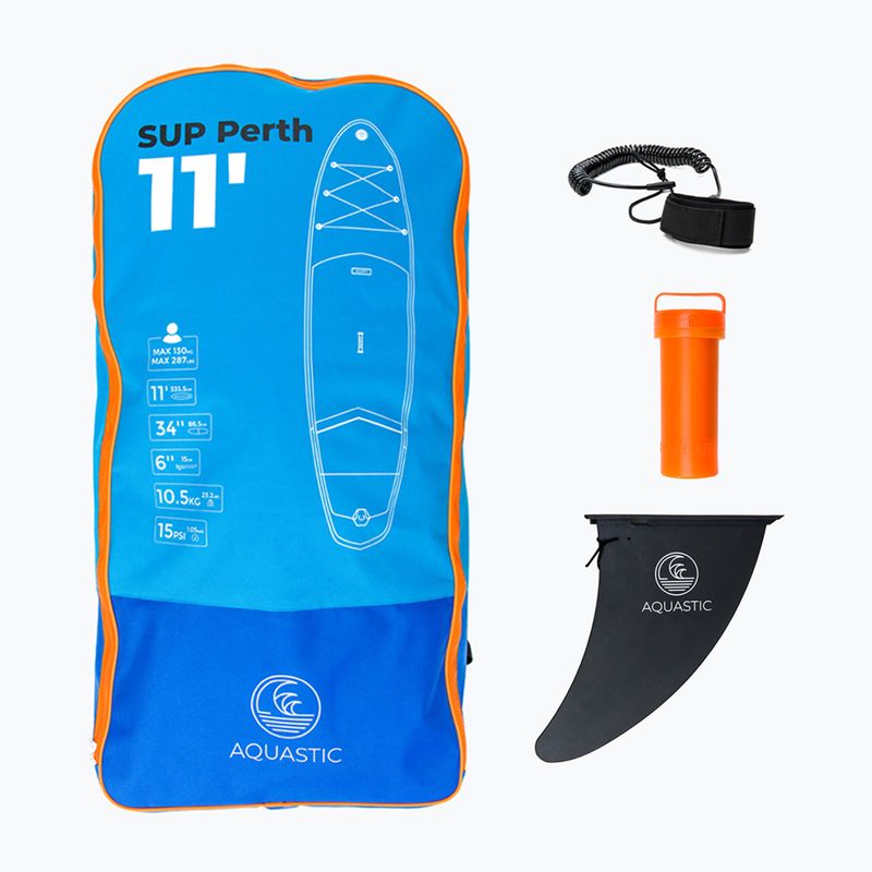 AQUASTIC Perth 11'0 SUP bord albastru AQS-SUP001 16