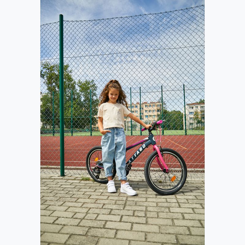 Bicicleta pentru copii ATTABO Junior 20 roz AKB-20G 8