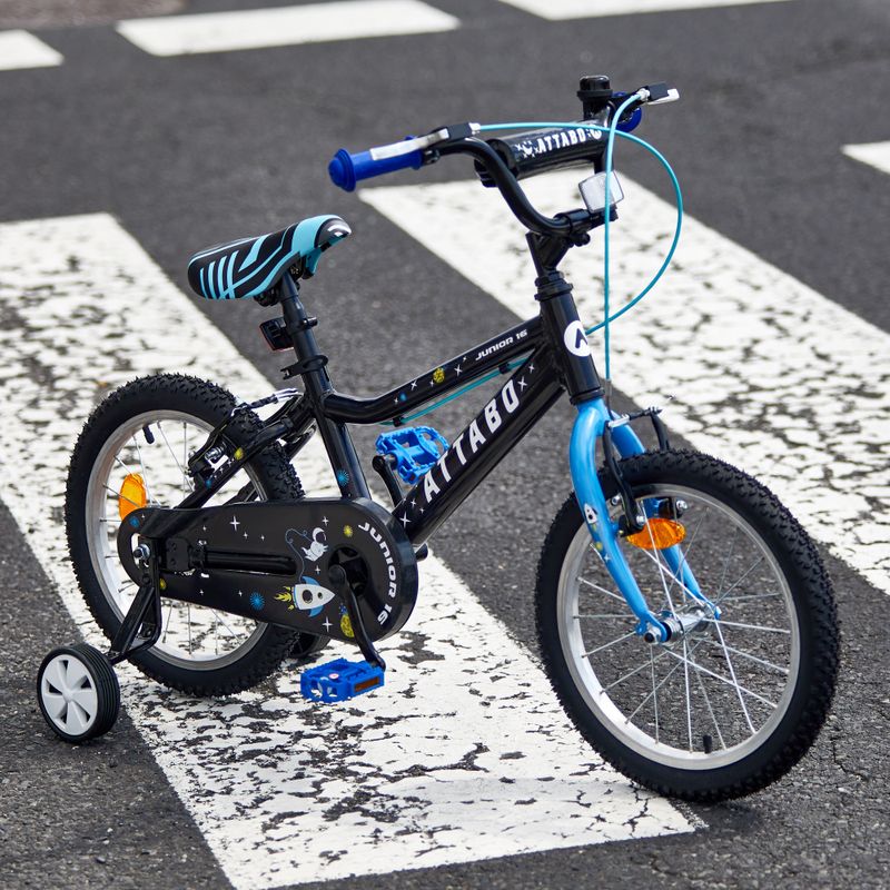 Bicicleta pentru copii ATTABO Junior 16 albastru AKB-16G 9