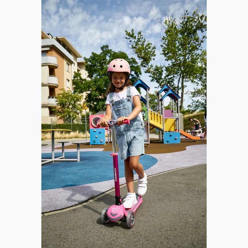 HUMBAKA Mini T tricicleta roz pentru copii HBK-S6T 17