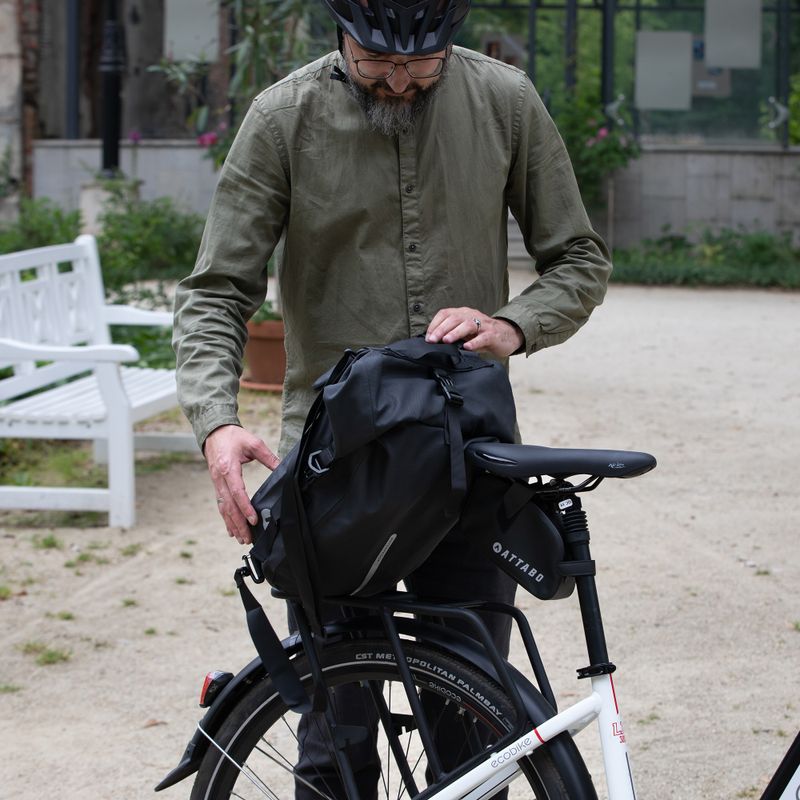 ATTABO 20L cufăr pentru bicicletă negru APB-295 16