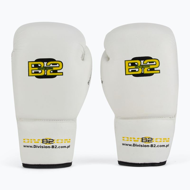 Mănuși de box  DIVISION B-2 DIV-PFG1500 Pro 3-Layer Foam white 2