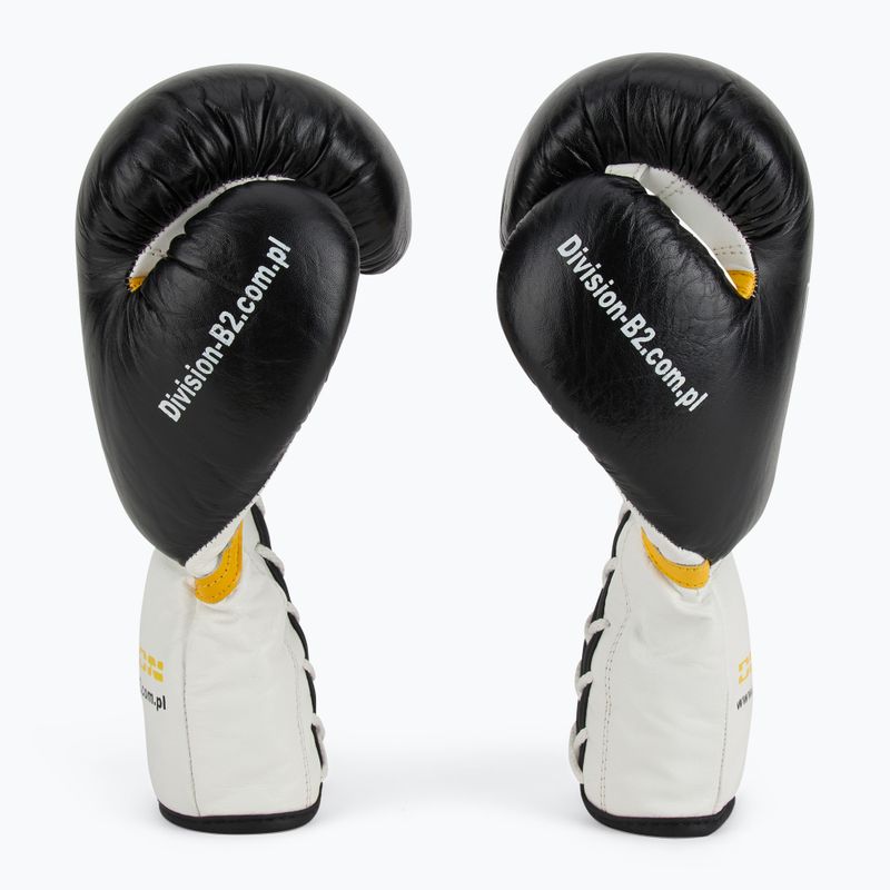 Mănuși de box  DIVISION B-2 DIV-PFG1500 Pro 3-Layer Foam black/white 4