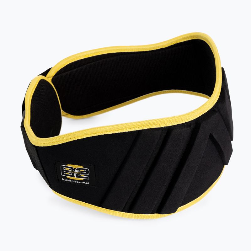 Haltere centura de nailon Divizia B-2 negru DIV-WLBN02