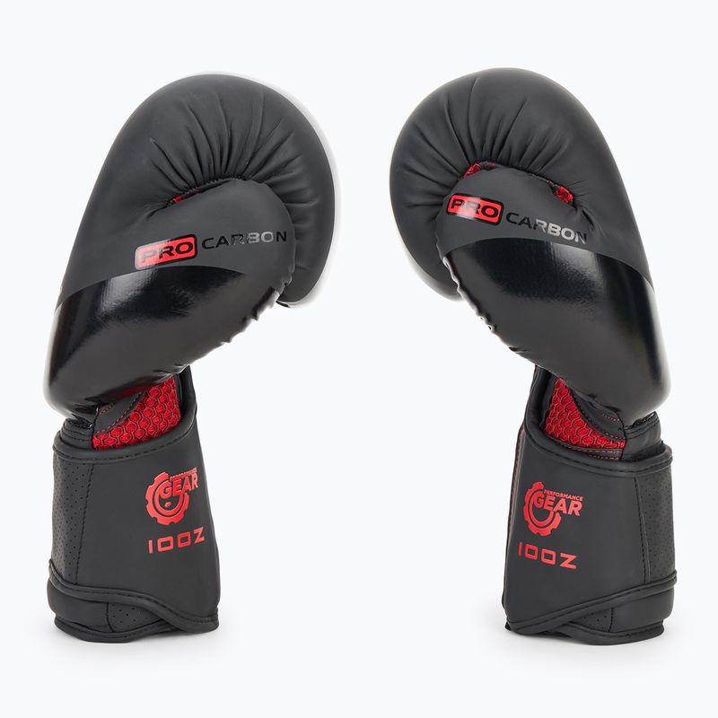 Mănuși de box  DIVISION B-2 Pro Carbon black/red 4