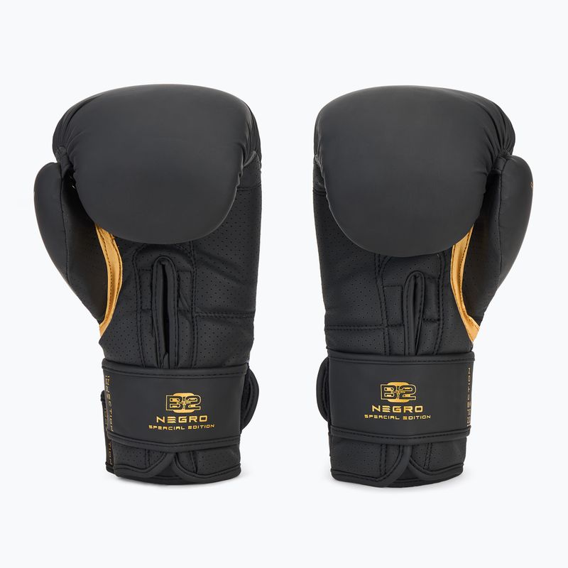 Mănuși de box DIVISION B-2 Pro Carbon black/gold 3