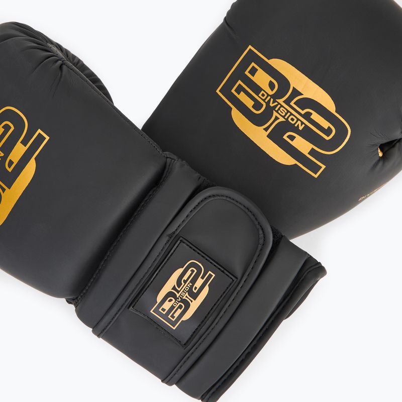 Mănuși de box DIVISION B-2 Pro Carbon black/gold 5