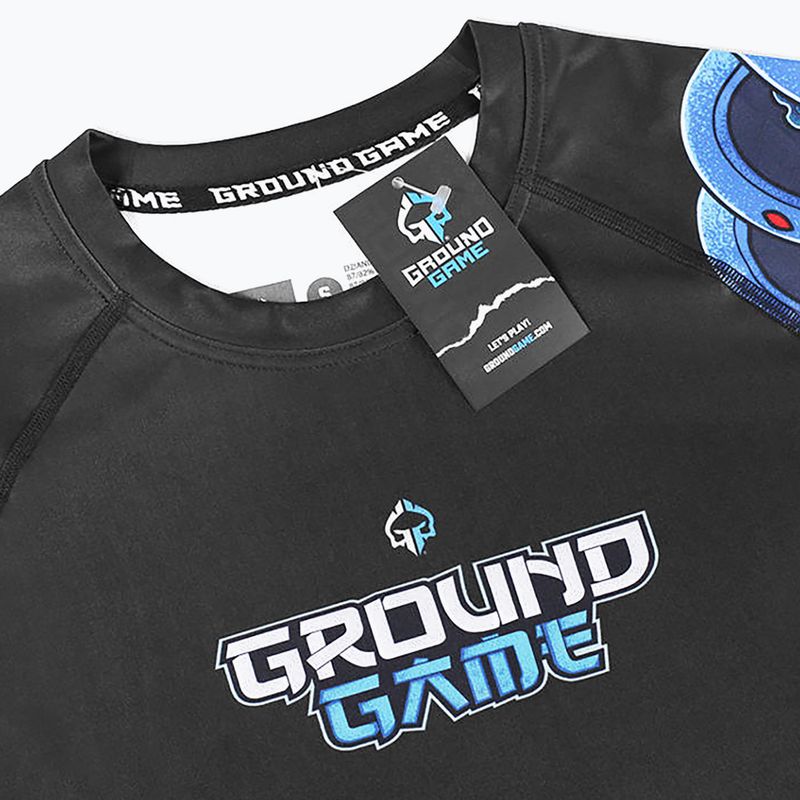 Jachetă pentru bărbați Ground Game Yokai 3.0 Rashguard negru/albastru