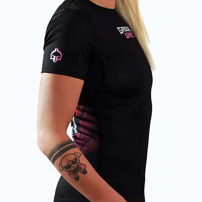 Rashguard pentru femei Ground Game Tsuru Warrior multicolor 4