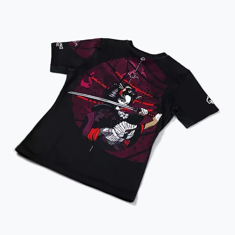 Rashguard pentru femei Ground Game Tsuru Warrior multicolor 5