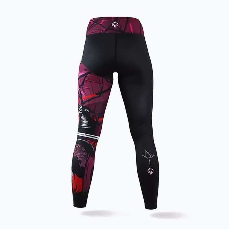 Colanți de antrenament pentru femei Ground Game Tsuru Warrior multicolor 2