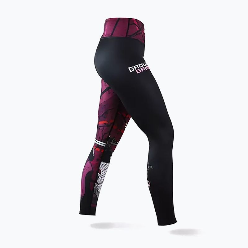 Colanți de antrenament pentru femei Ground Game Tsuru Warrior multicolor 4
