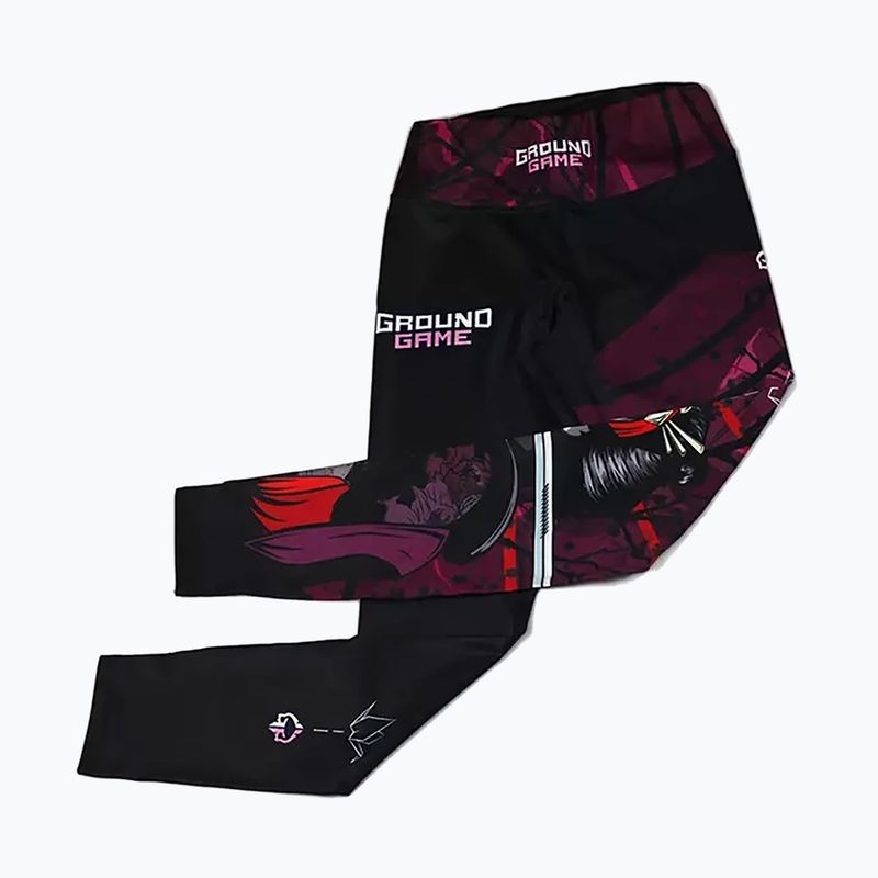 Colanți de antrenament pentru femei Ground Game Tsuru Warrior multicolor 5