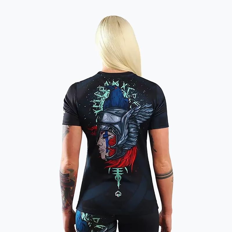 Rashguard pentru femei Ground Game Valkyria multicolor 2
