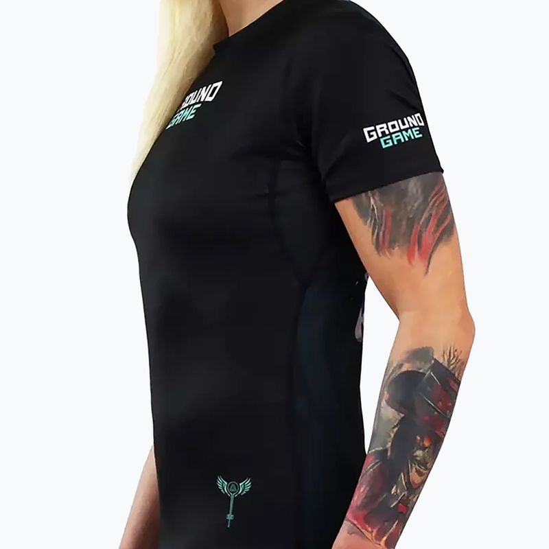 Rashguard pentru femei Ground Game Valkyria multicolor 3