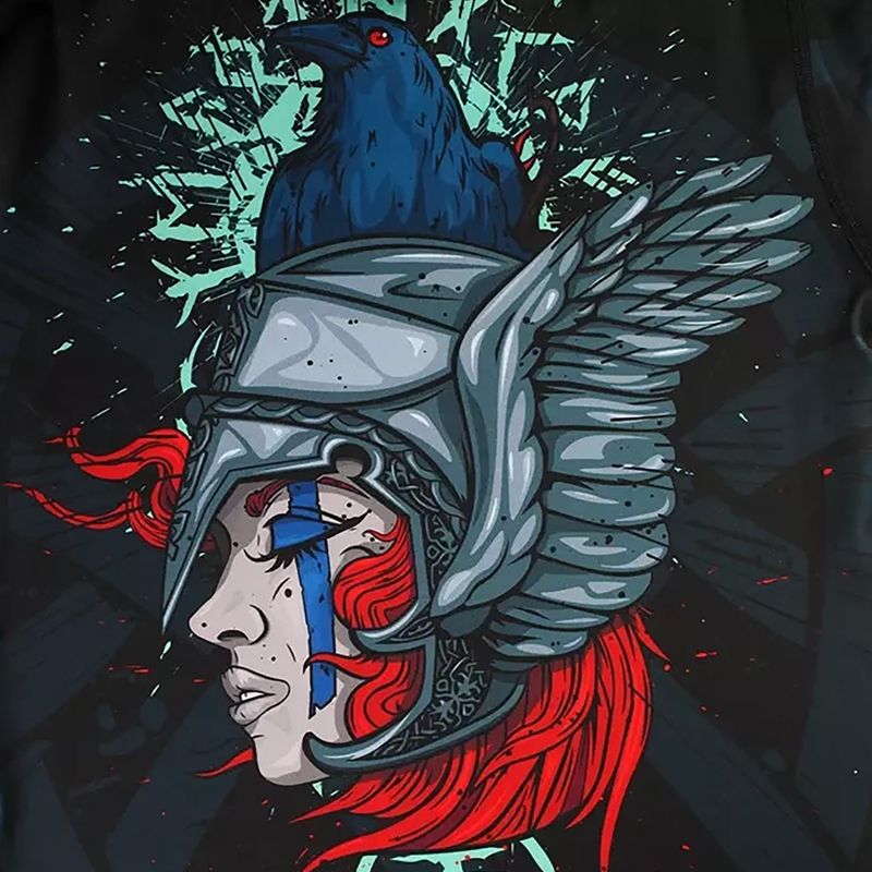 Rashguard pentru femei Ground Game Valkyria multicolor 6