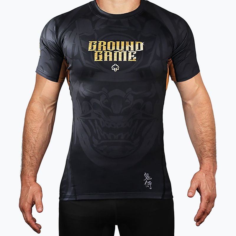 Salopetă pentru bărbați Ground Game Oni Samurai negru 22RASHSSSAM3