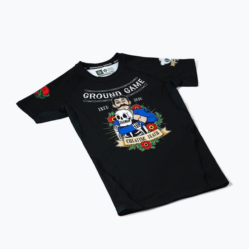 Jachetă pentru bărbați Ground Game Oldtatoo Rashguard pentru bărbați 5