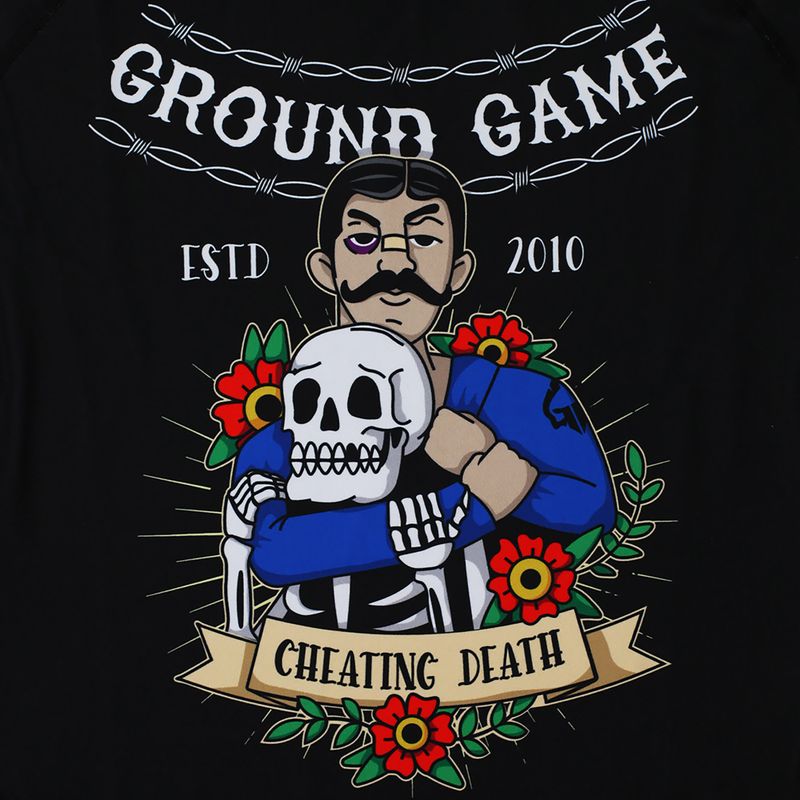 Jachetă pentru bărbați Ground Game Oldtatoo Rashguard pentru bărbați 8