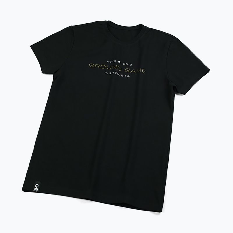 Tricou pentru bărbați Ground Game Gold Typo 2