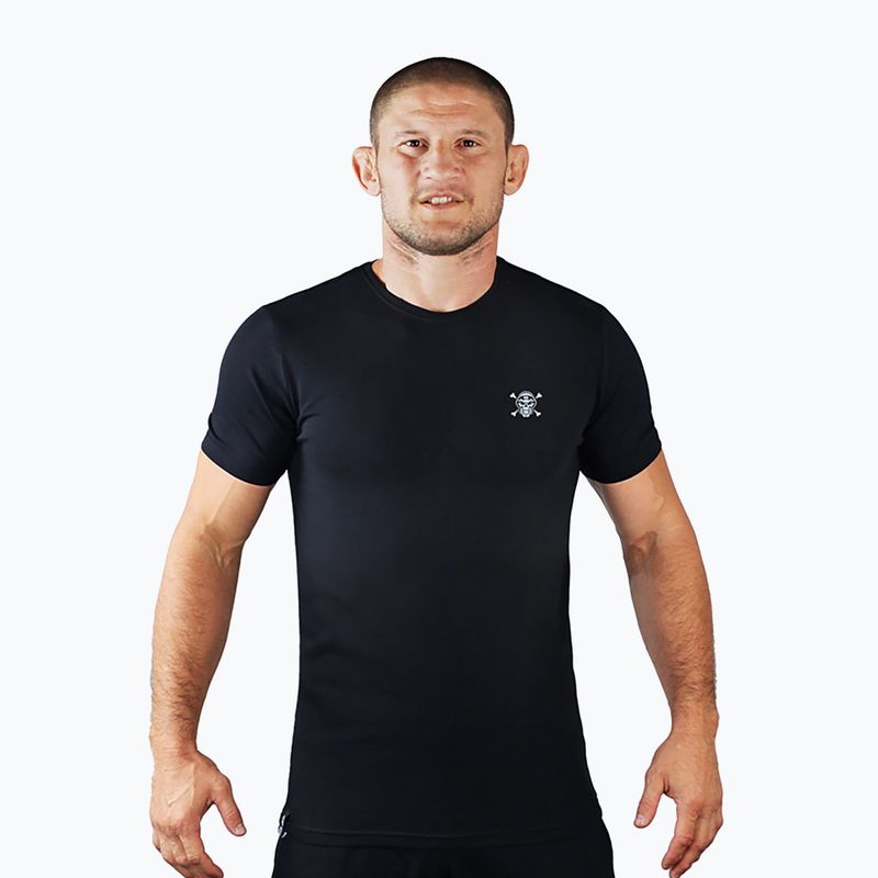 Tricou Ground Game Rose pentru bărbați negru