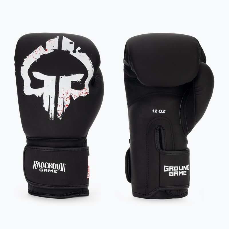 Mănuși de box Ground Game Skullz negre