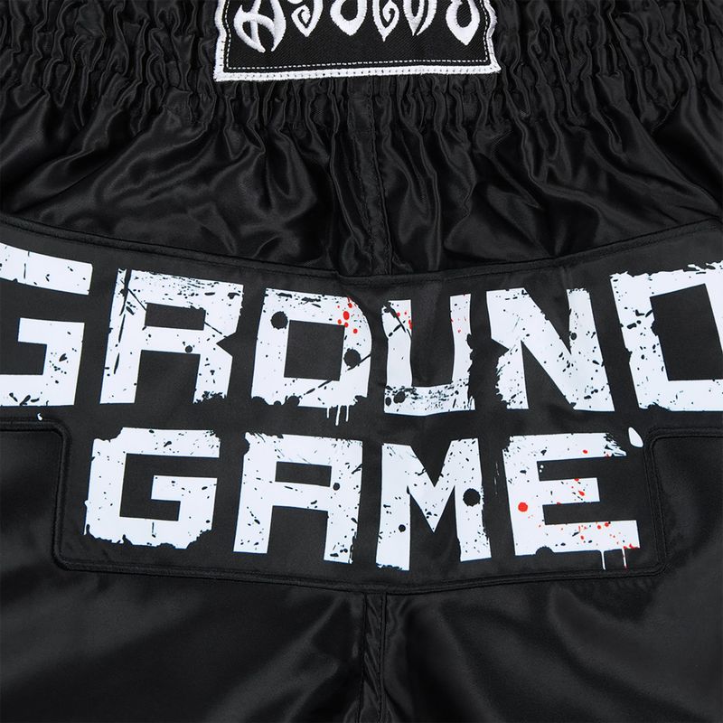 Pantaloni scurți de antrenament Ground Game Muay Thai Skullz multicolor 4