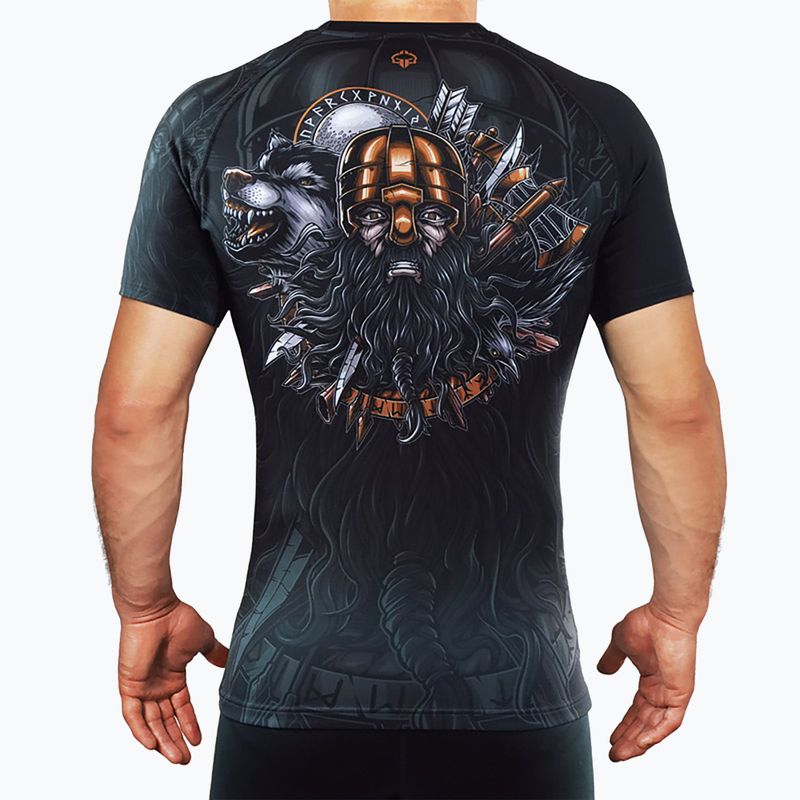 Rashguard pentru bărbați Ground Game Ragnarok multicolor 2