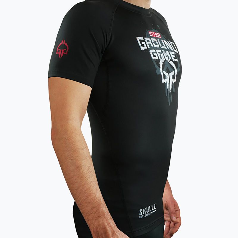 Rashguard pentru bărbați Ground Game Skullz multicolor