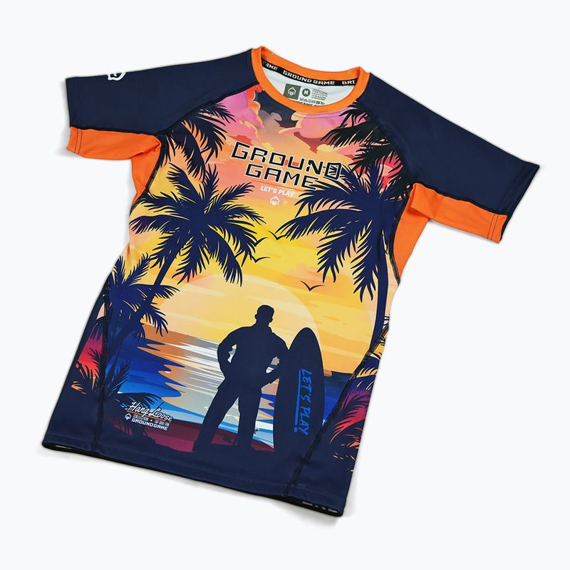 Bărbați Ground Game Rashguard Hang Loose multicolor 3
