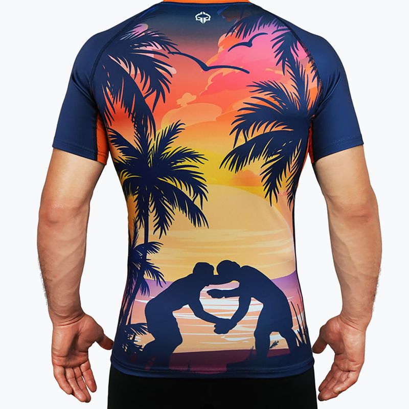 Bărbați Ground Game Rashguard Hang Loose multicolor 2