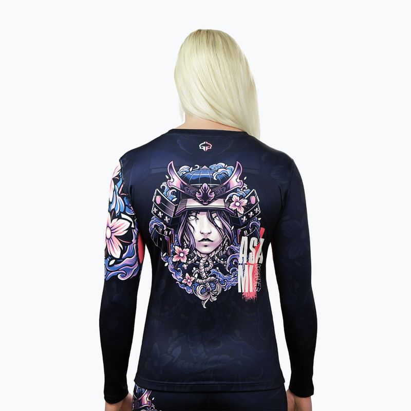 Rashguard longsleeve pentru femei Ground Game Asami multicolor 2