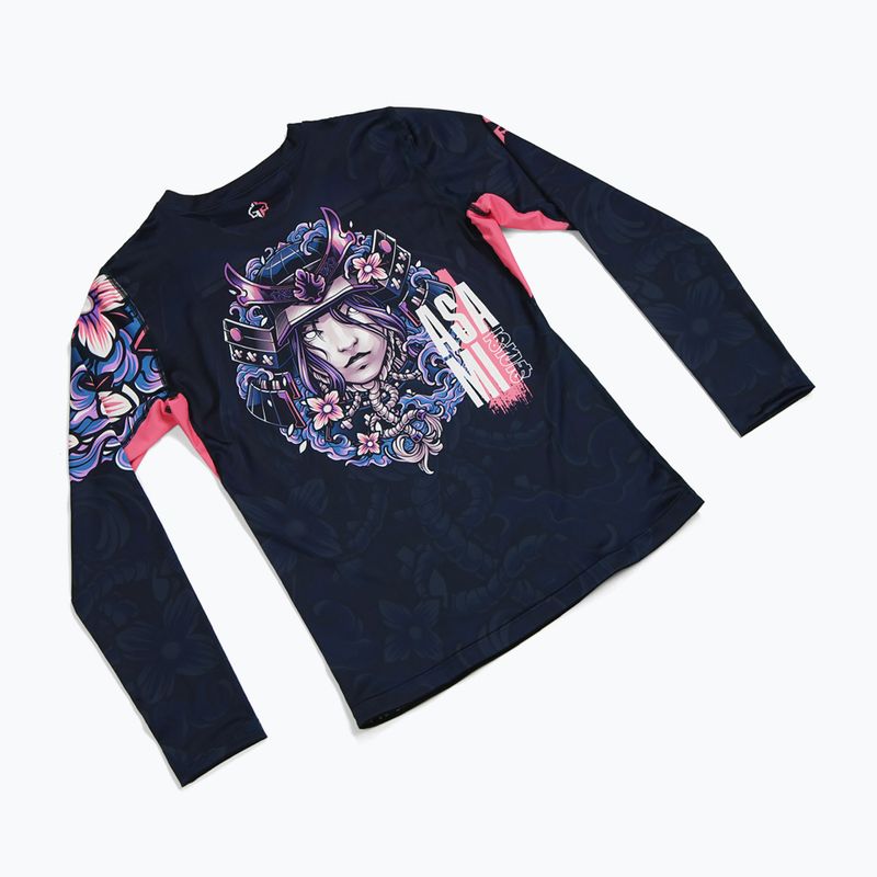 Rashguard longsleeve pentru femei Ground Game Asami multicolor 5