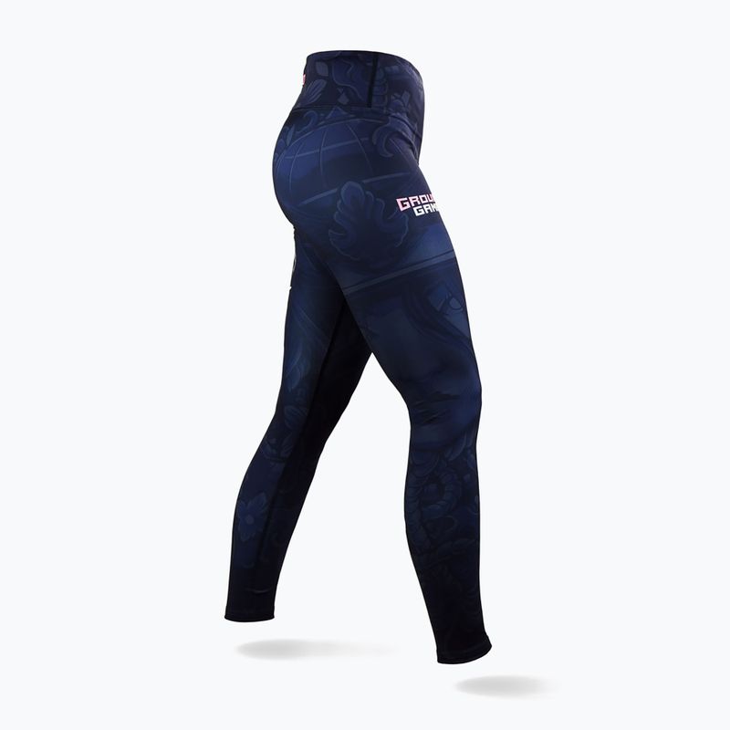 Colanți de antrenament pentru femei Ground Game Asami multicolor 4
