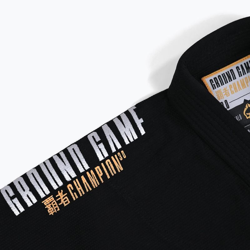 GI de jiu-jitsu brazilian Ground Game Champion 3.0 negru 18