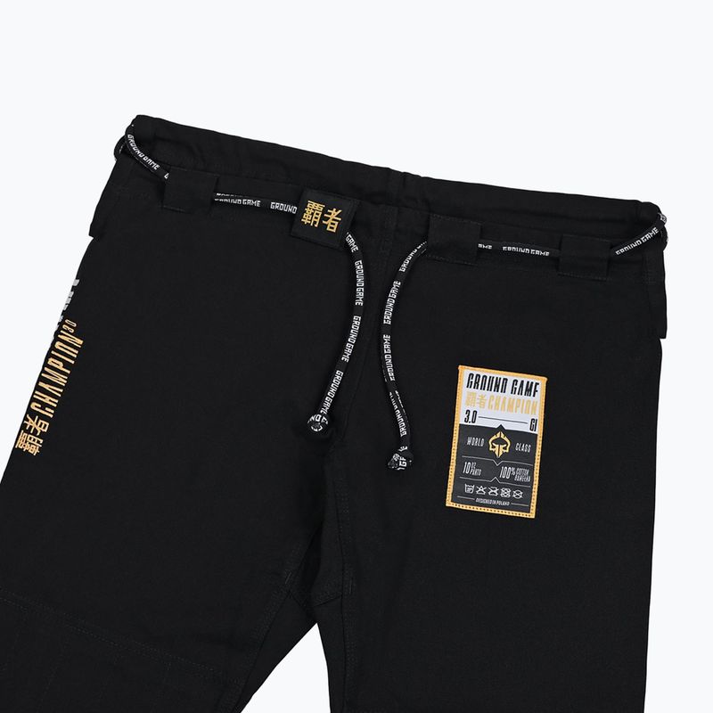 GI de jiu-jitsu brazilian Ground Game Champion 3.0 negru 20