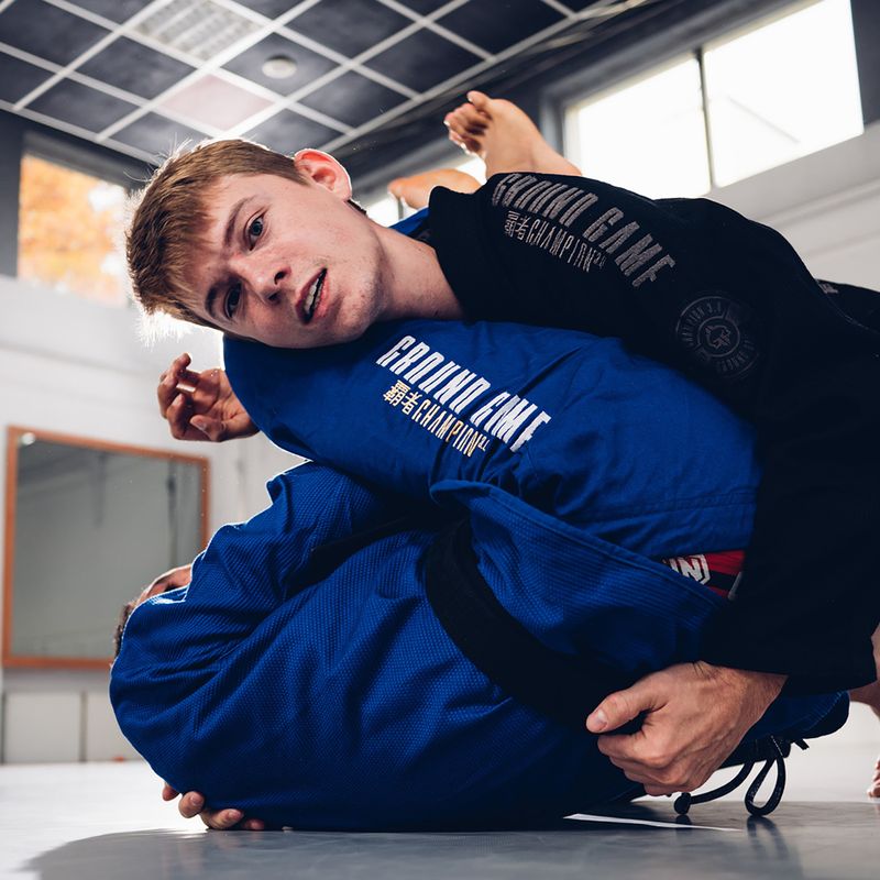 GI de jiu-jitsu brazilian Ground Game Champion 3.0 albastru 20