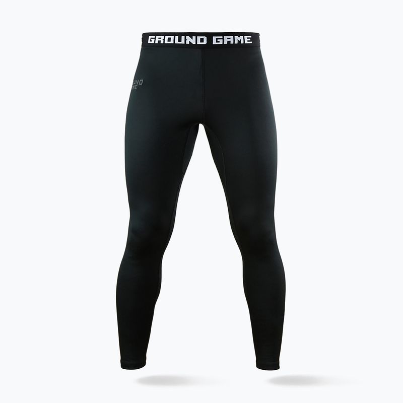 Colanți de antrenament Ground Game Athletic Shadow Black czarny