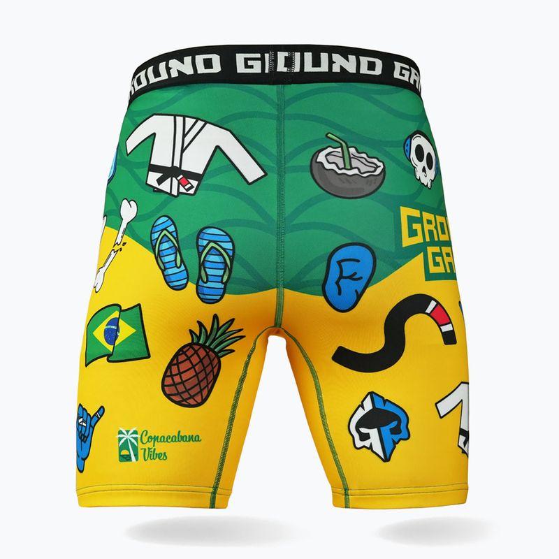 Pantaloni scurți de antrenament Ground Game Vale Tudo Copacabana multicolor 2