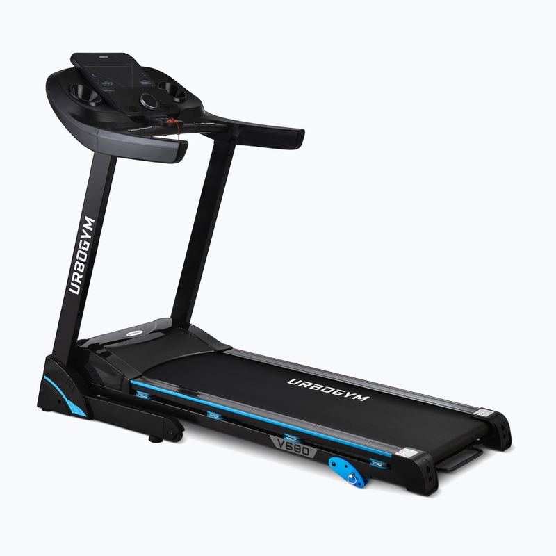 Urbogym V680 bandă de alergare electrică neagră 590490606085053