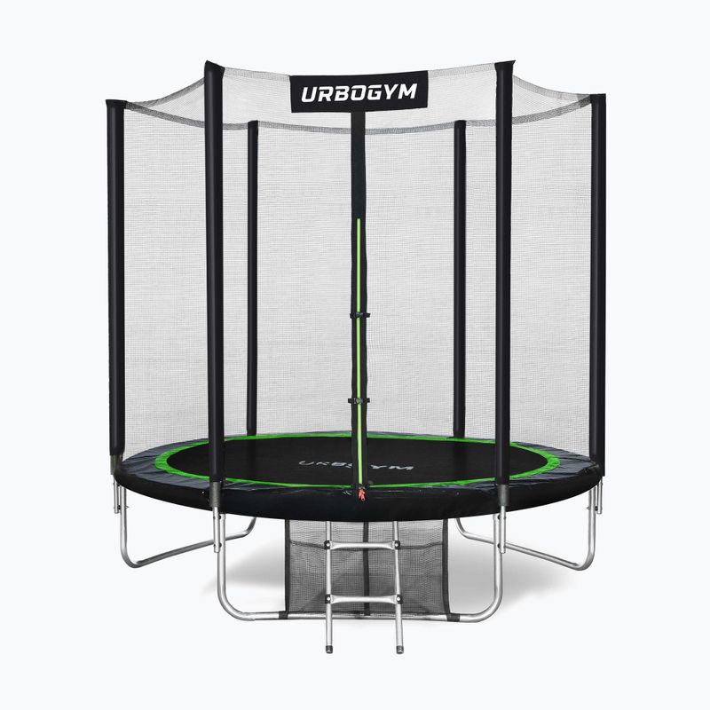 Trambulină de grădină Urbogym Classic 252 cm negru 8FT