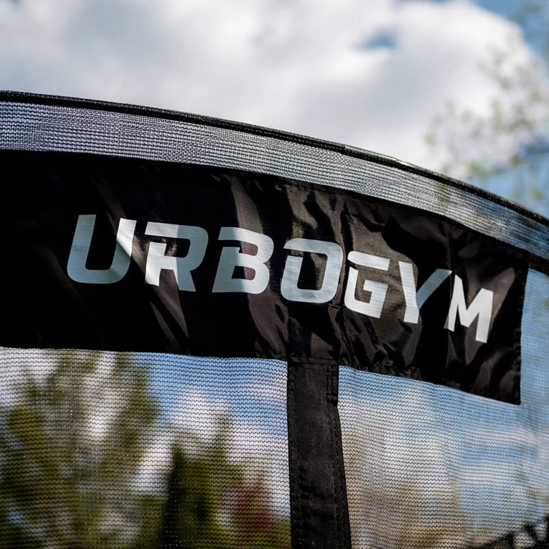 Urbogym Infinity Infinity 252 cm trambulină de grădină negru 8FT 13