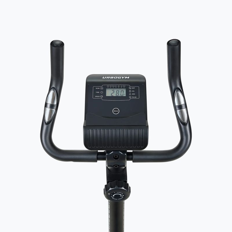 Urbogym Oxygen Yellow bicicletă staționară neagră și galbenă UG-OXYGEN-Y 3