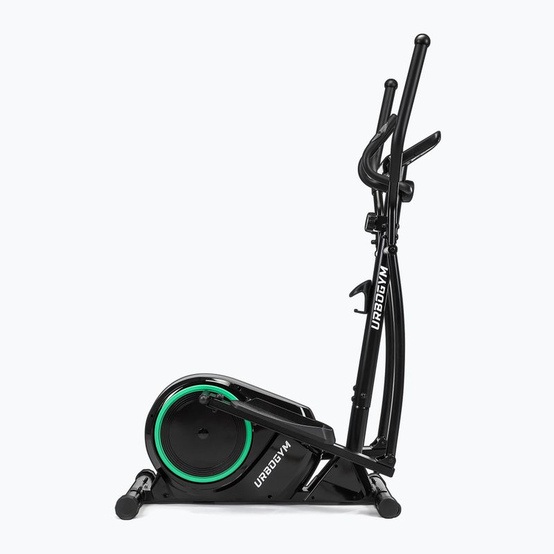 Bicicletă eliptică Urbogym Lynx, negru, 5904906085466