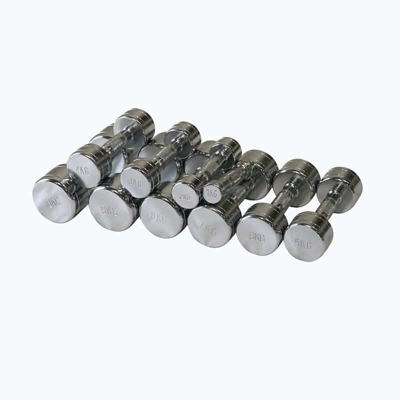 Set de gantere cromate BAUER 1-10 kg AC-151