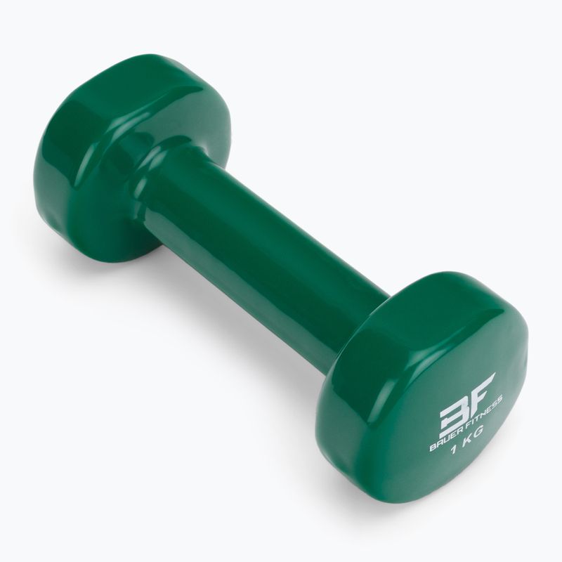 Halteră de vinil BAUER 1 kg galben AC-1402 2