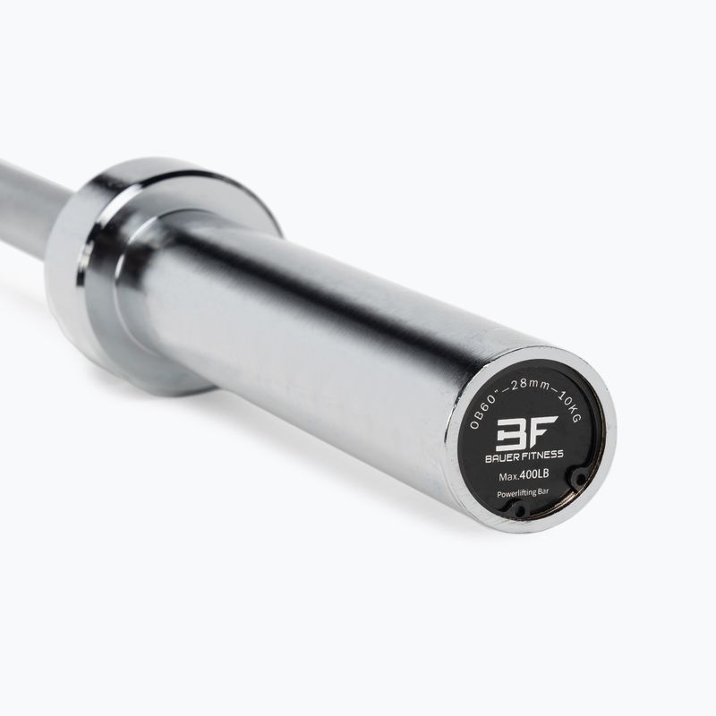 Halteră olimpică dreaptă cromată Bauer Fitness AC-131 3