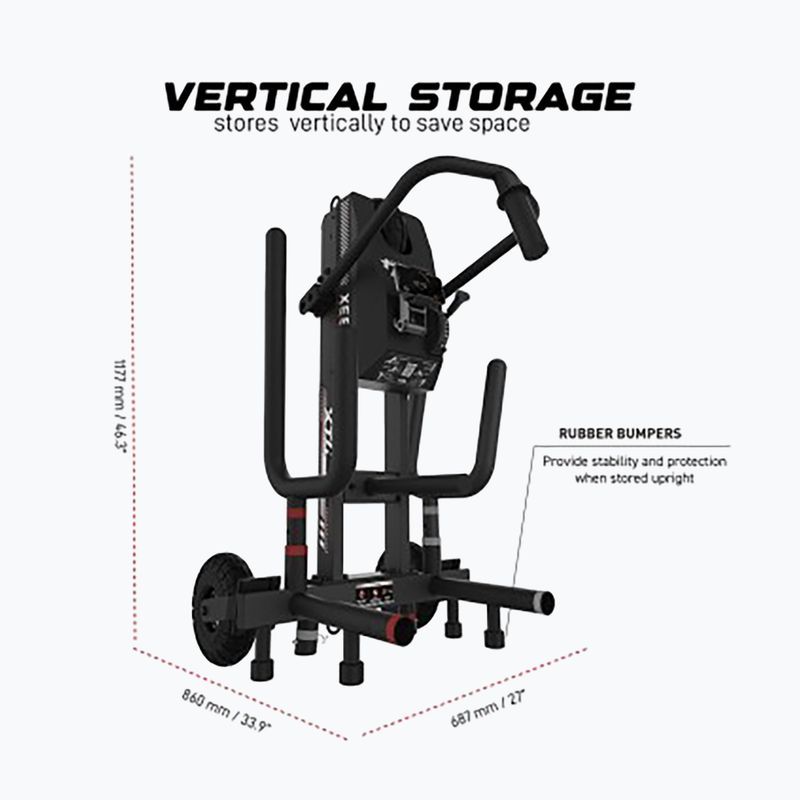 Sanie pentru antrenament de forță XEBEX XT4 Sled black 4