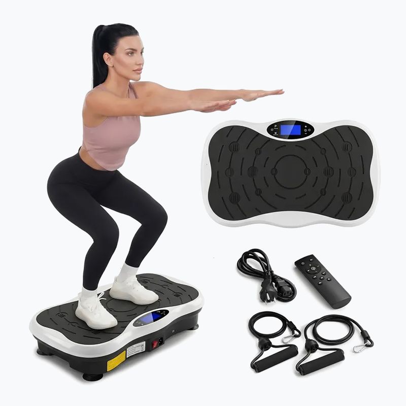 Platformă cu vibrații Extralink Moonwalk Spin Move black/white 9